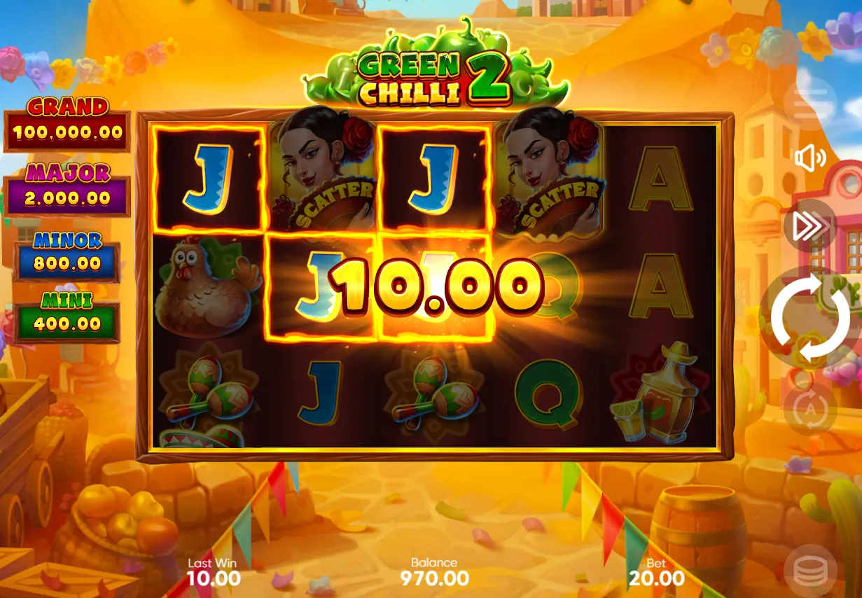 Green Chilli 2 Slot